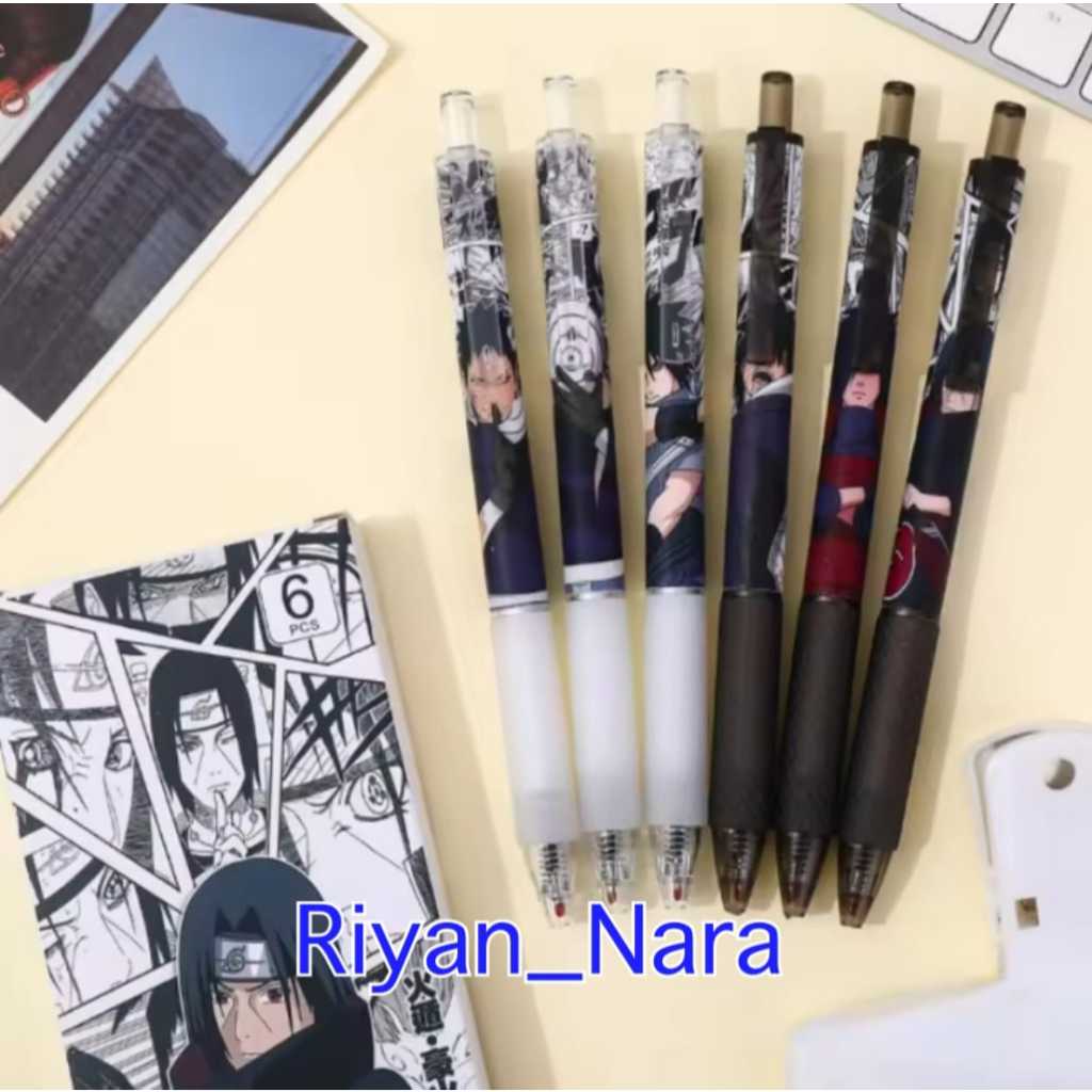 

Pulpen Gel Karakter Anime Naruto Riyan Nara