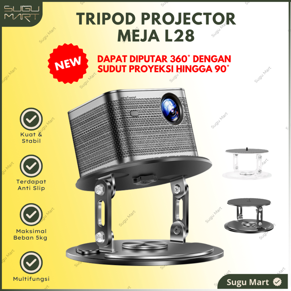 Tripod Meja l28 Projector Mini | Stand Meja Proyektor Mini | Meja Proyektor Mini | Bracket Tripod Me