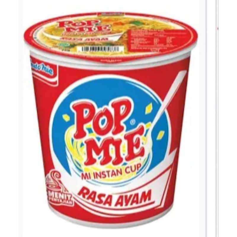 

Pop Mie Rasa Ayam/Mie Instan Cup 75/ 3 pcs