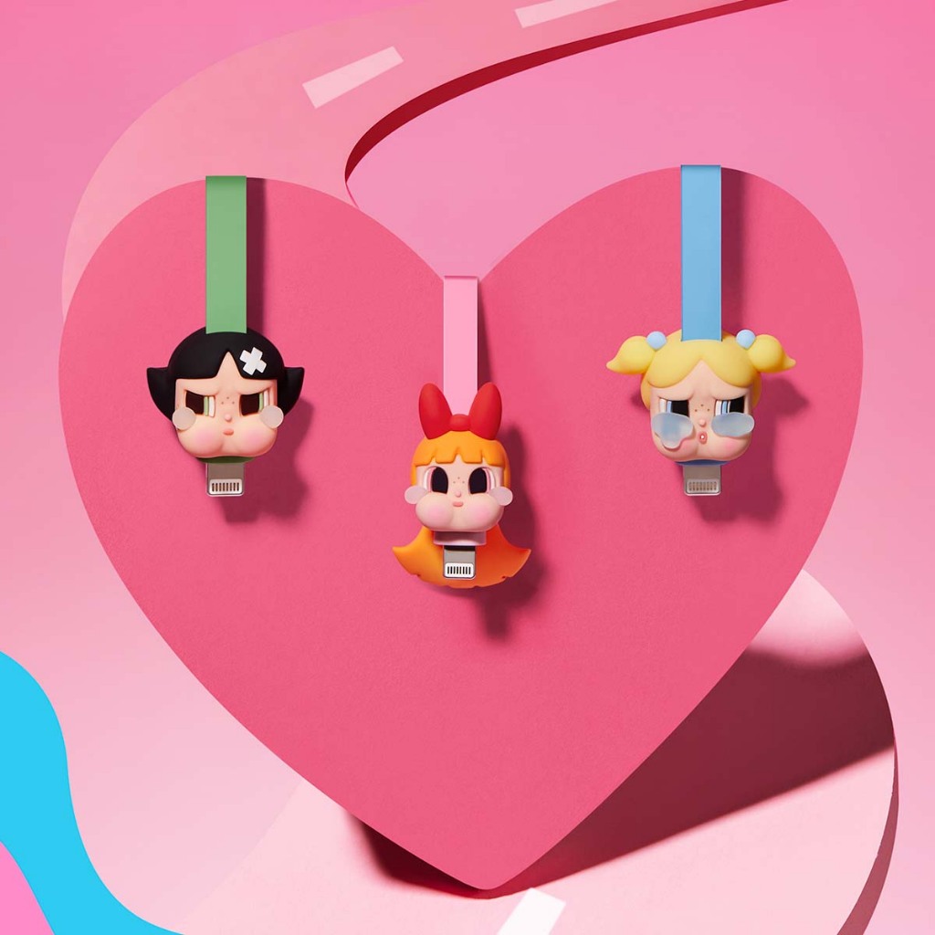POP MART CRYBABY x Powerpuff Girls Series TYPE C Cable