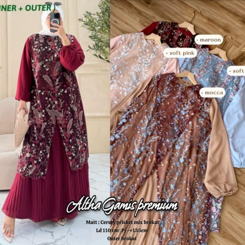 ALTHA GAMIS PREMIUM MIX BROKAT MEWAH IMPORT