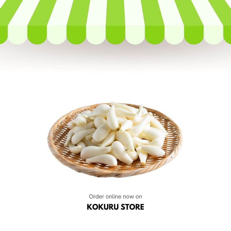 

Bawang Putih Kupas Paket Hemat 5k - Kokuru Store Denpasar