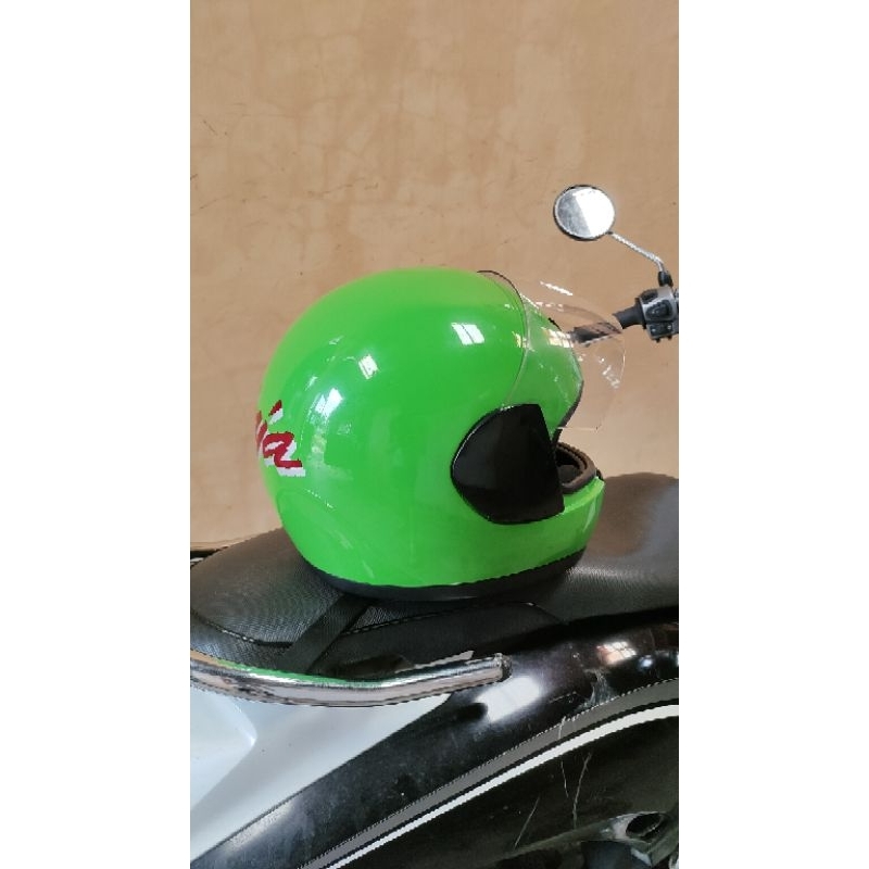 Helm ninja hijau (good condition) [1 only]