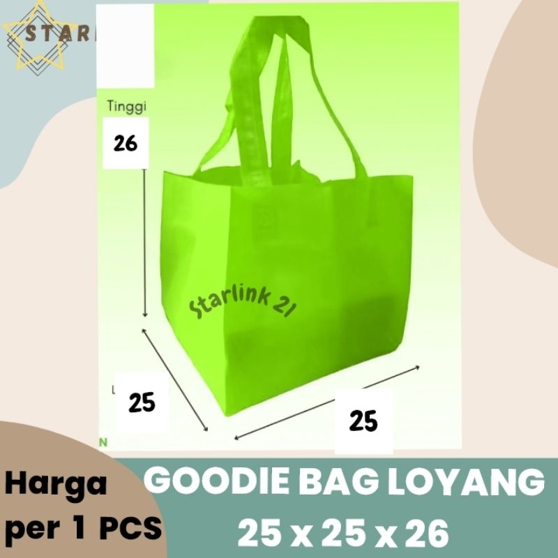 

GOODIE BAG LOYANG 25 x 25 x 26 | Tas Loyang Kue Basah | Box Kue