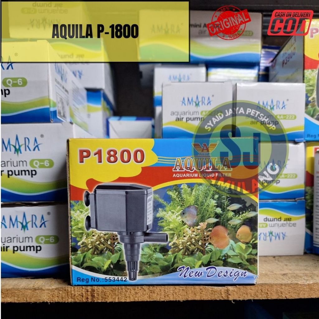 Mesin Pompa Aquarium AQUILA P1800 P 1800