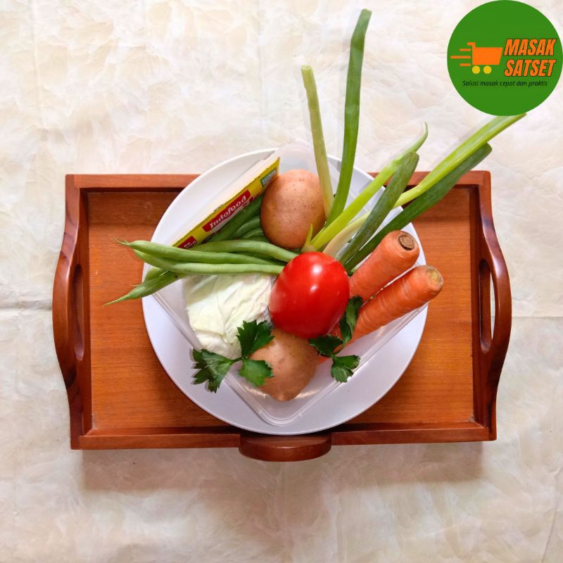 

☘️MASAK SATSET☘️ KIRIM INSTAN Paketan Sayur Sop 500gr