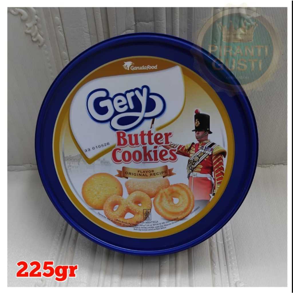 

Gery Butter Cookies Original Recipe 225gr