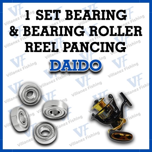 BEARING REEL SET DAIDO BATTLE PRIX 2000 MINI BEARING PANCING SPARE PART KEREKAN LAKER BEARING ROLLER