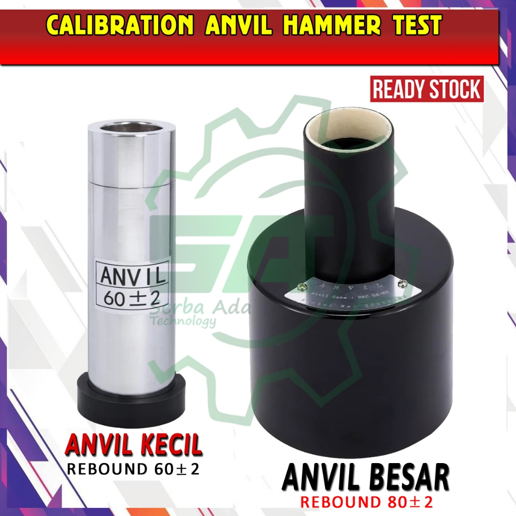 Anvil Kalibrasi Beton untuk Uji Baja Portabel Palu Anvil Uji Anvil CALIBRATION ANVIL HAMMER TEST