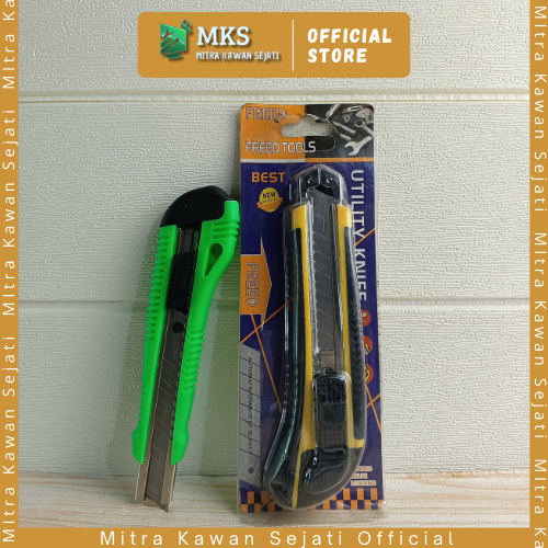 

FREED Pisau Cutter Pres Besar Murah / Pisau Cutter Dorong Bagus Murah