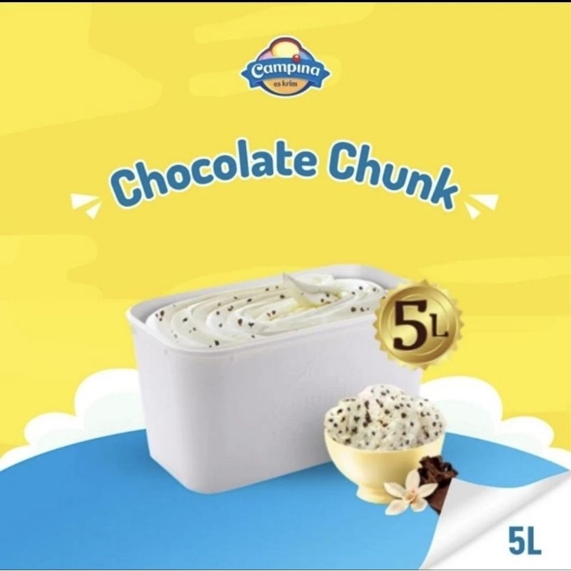 

Campina 5 Liter Chocochunk-Es Krim