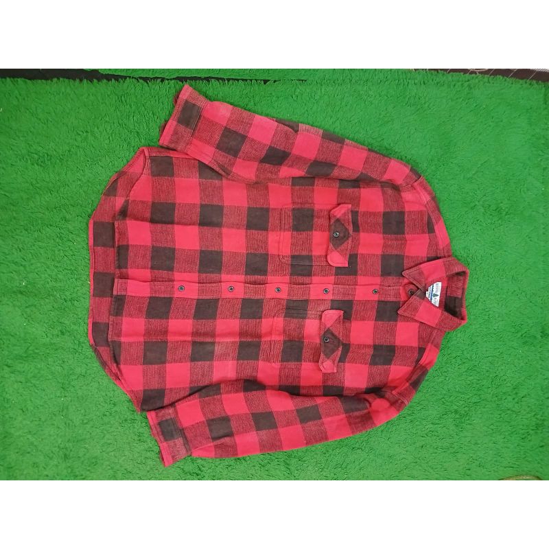 kemeja flanel wool outer recipro & field California USA