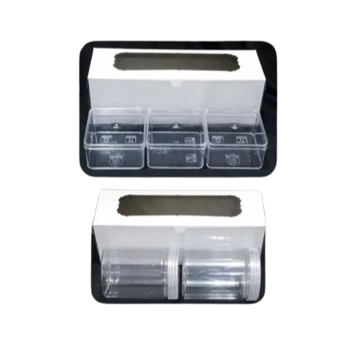 

10 Pcs Dus Mika Hampers Lebaran Ukuran 30x10x10cm Warna Putih Polos Packaging Eid Mubarak