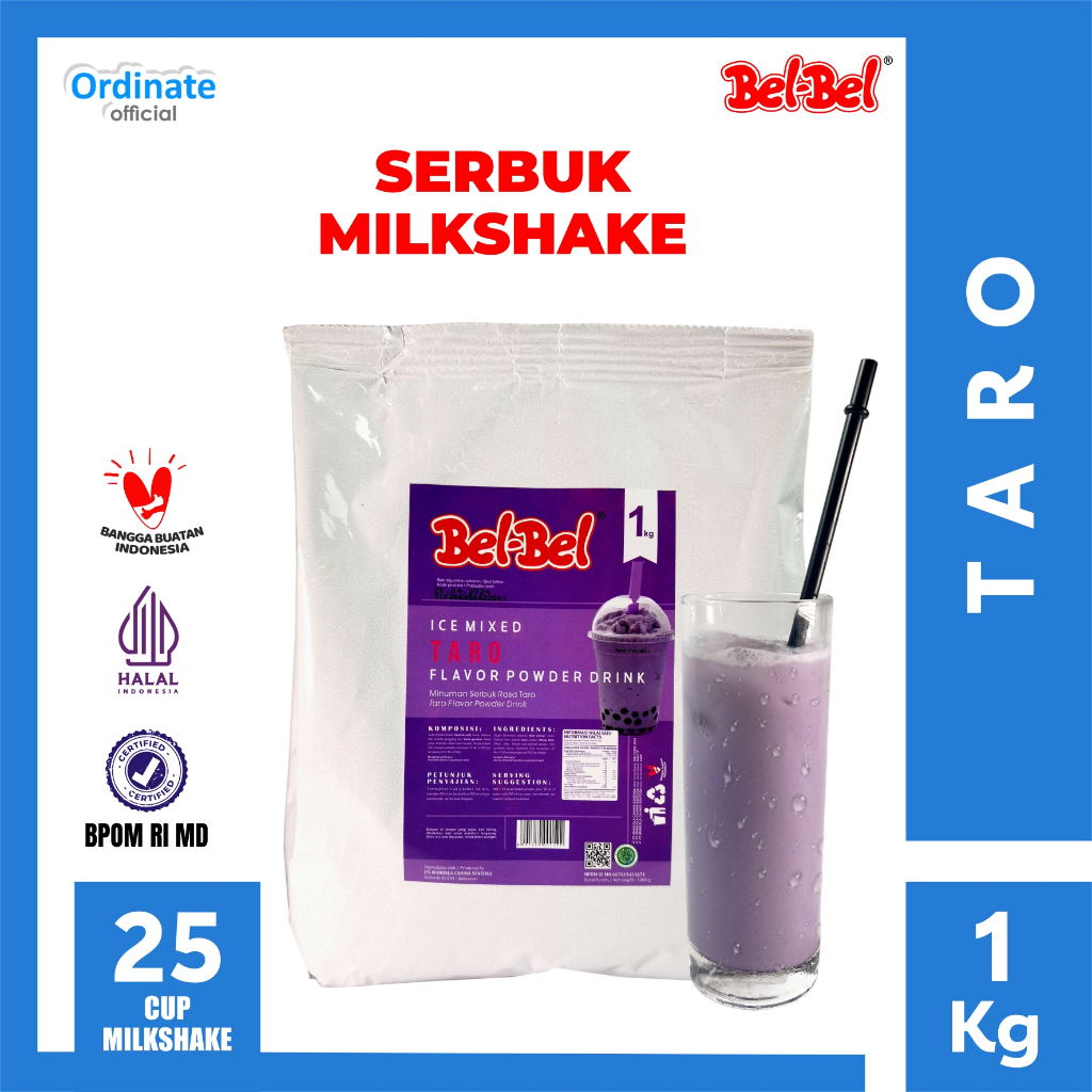 

Bubuk Minuman Rasa Taro 1 Kg - Belbel