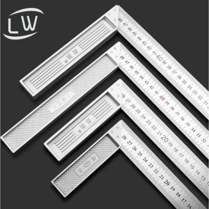 

PENGGARIS SIKU BESI TUKANG / TRIANGLE RULER - 500MM HIGH QUALITY
