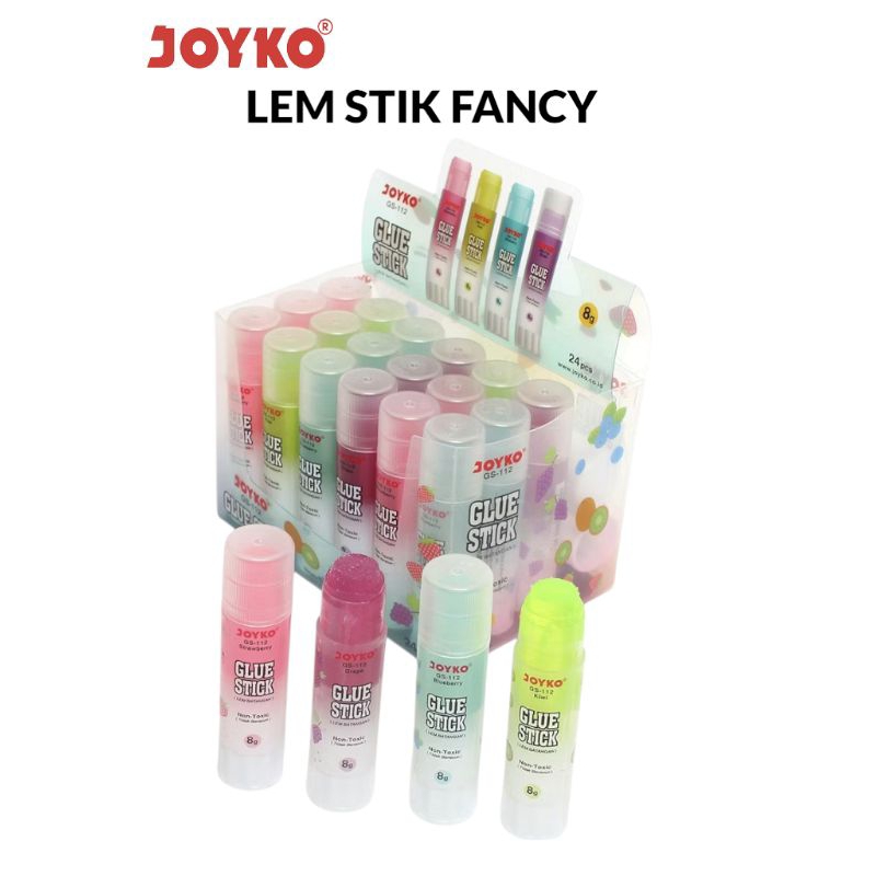 

LEM STIK / GLUE STICK JOYKO FANCY 8GR GS-112 (PCS)