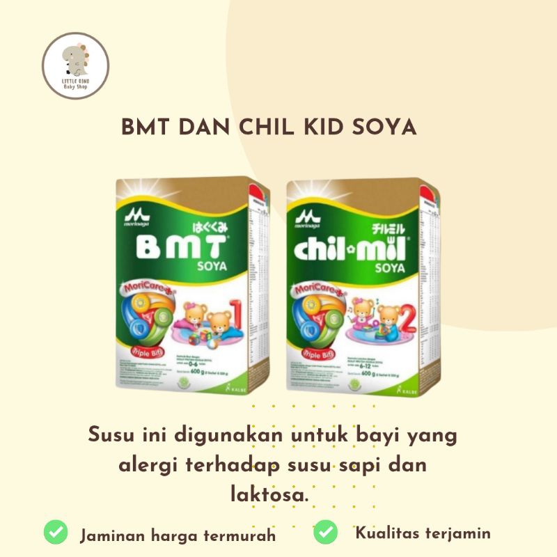 

BMT DAN CHIL KID SOYA (ALERGI SUSU SAPI) 600 GRAM