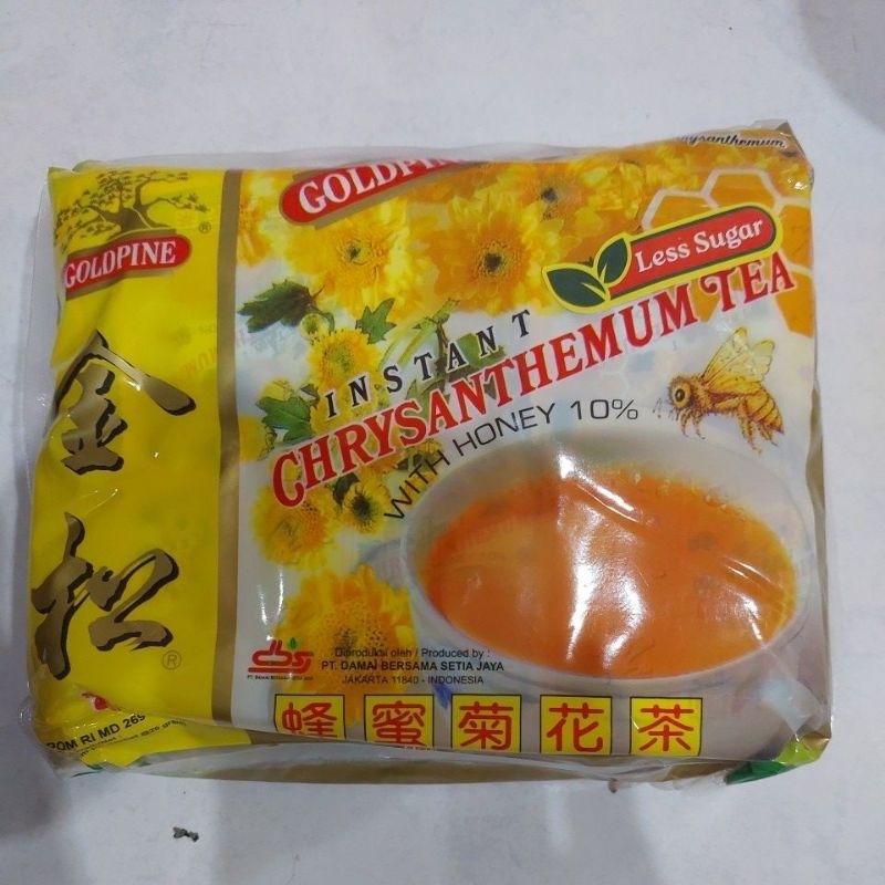 

Goldpine chrysanthemum with honey 20 sachet TEH KEMBANG SACHET TEH BUNGA KRISAN 20 SACHET TEH BUNGA