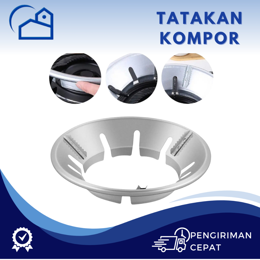 HOMESTATION - TATAKAN KOMPOR GAS / COVER PELINDUNG GAS ANTI ANGIN & SLIP 4802 & 4803