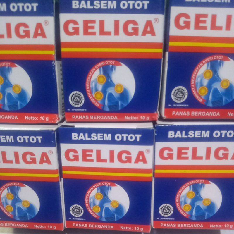 BALSEM GELIGA 10 GR - LUSIN