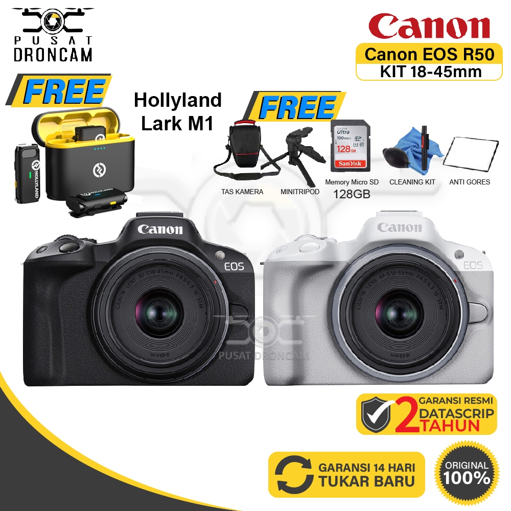 Canon EOS R50 Body Only Mirrorless Camera EOS R 50 Resmi