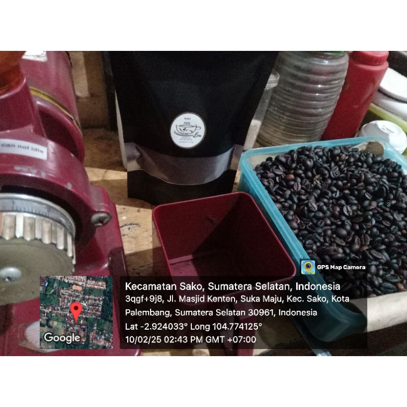 

Roastedbean 100% biji kopi robusta lampung ukuran 250 gram