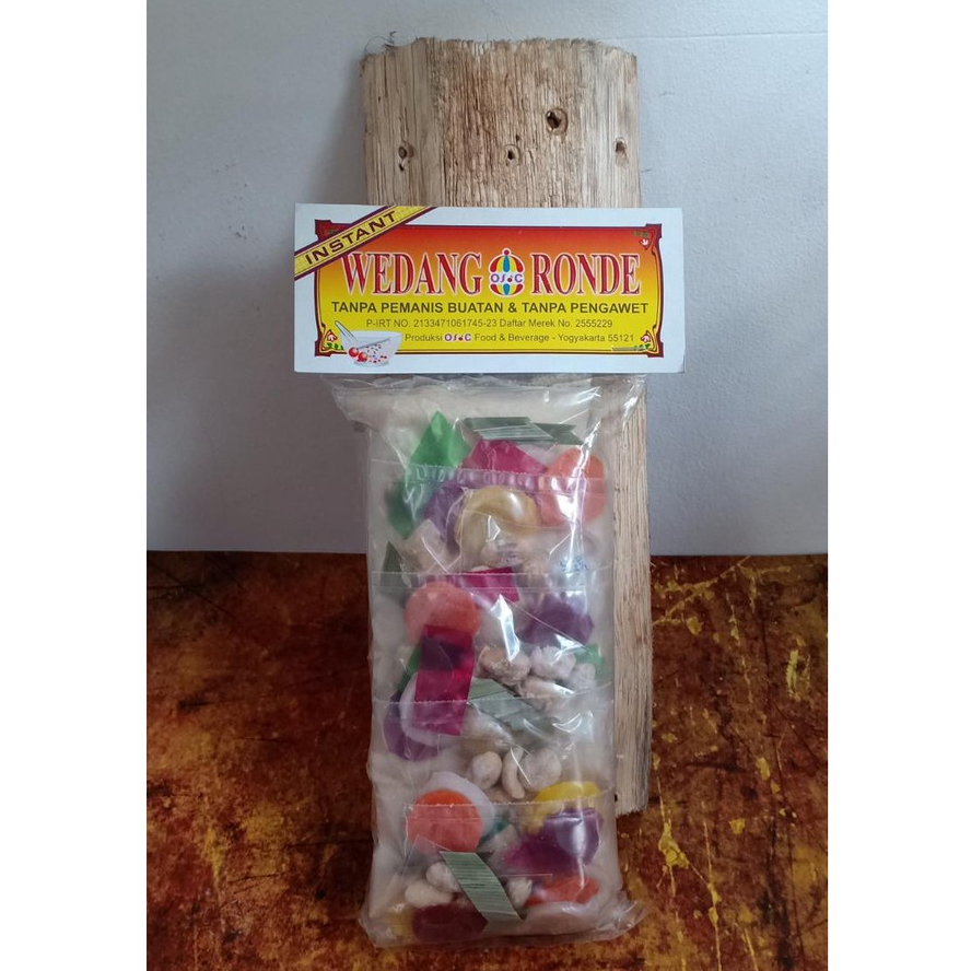 

TERMURAH MINUMAN TRADISIONAL WEDANG RONDE BUAH INSTAN OSC ISI 5 PCS