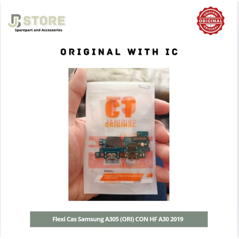 Papan Cas Flexi Charger Konektor Cas Samsung A30 A305
