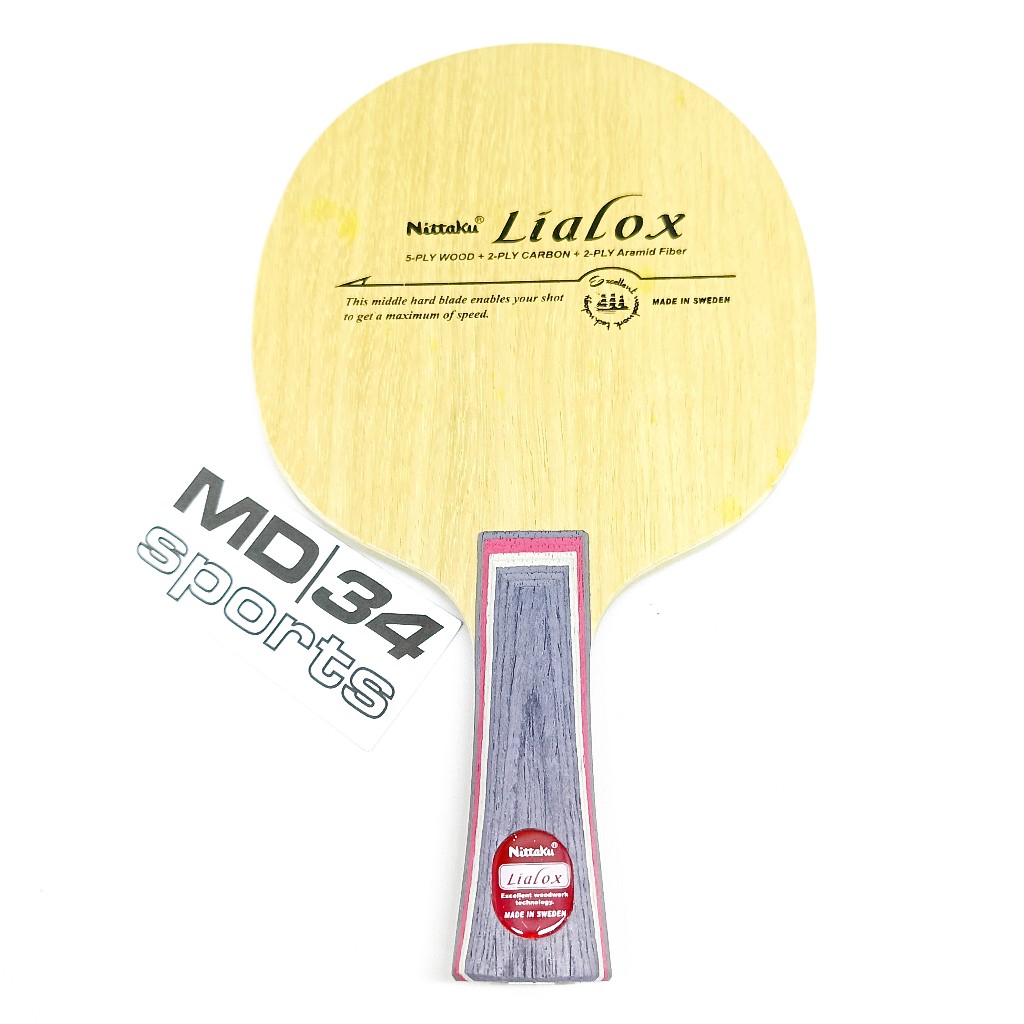 Kayu Nittaku Lialox - blade / kayu / bet pingpong murah