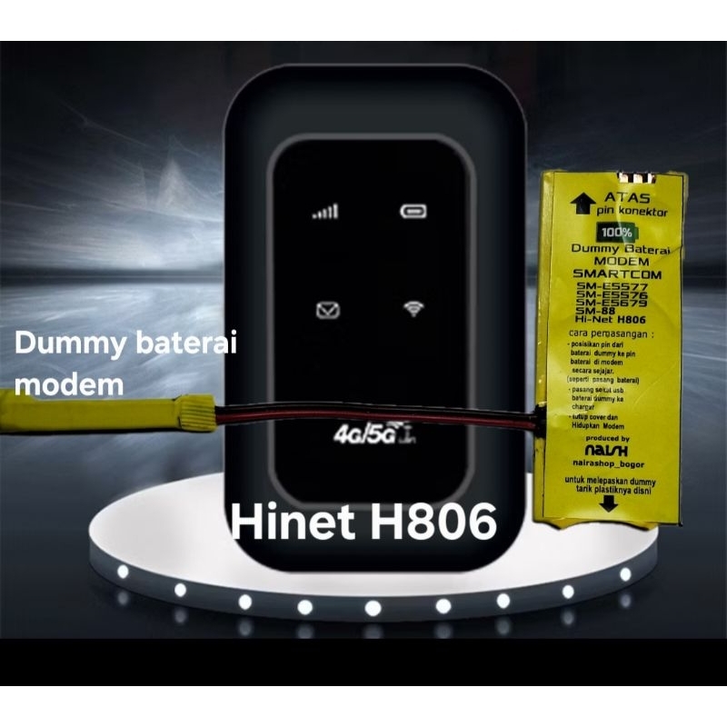 Dummy baterai Modem Hi Net H806