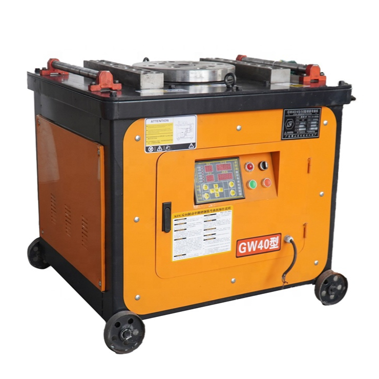 MESIN BENDING BESI BAJA / PEMBENGKOK BESI / BAR BENDER GW45 CNC