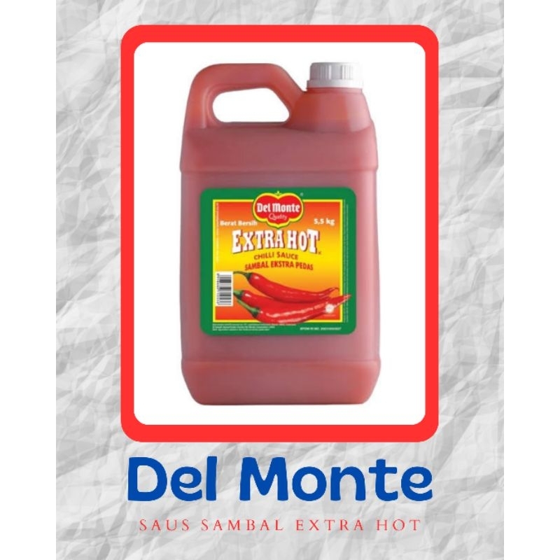 

Del Monte Saus Sambal Extra Hot 5.5 kg