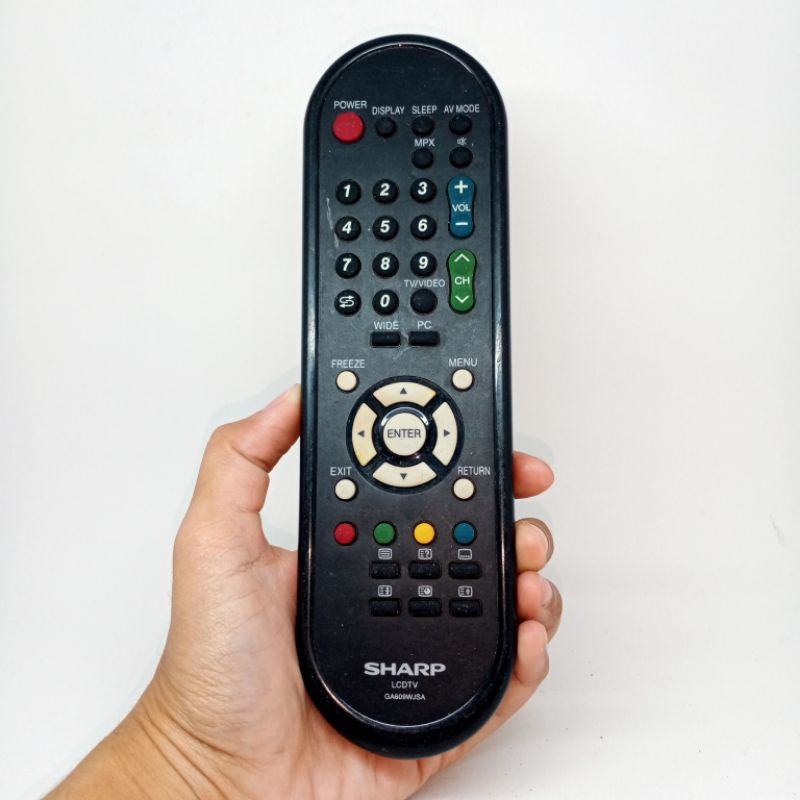Remote TV LCDTV Original Bergaransi Sharp GA609WJSA