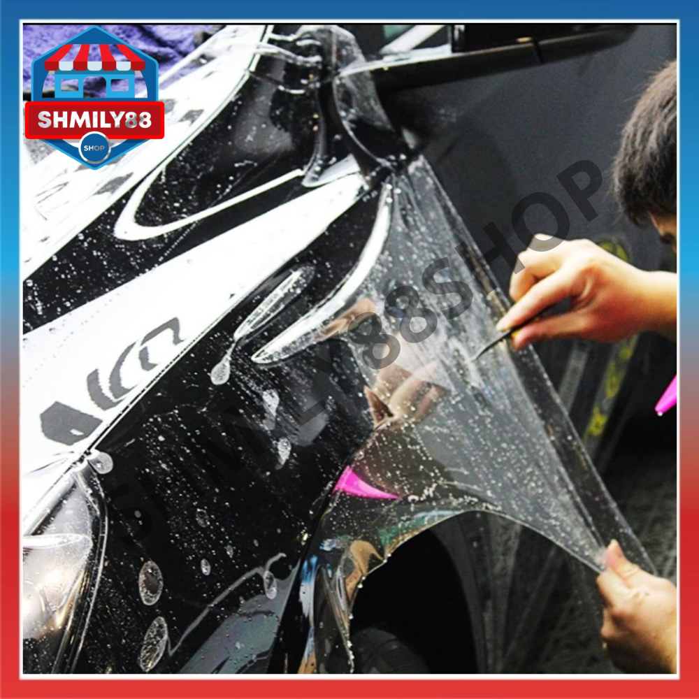 Stiker PPF Bening Transparan Glossy PPF Mobil Dan Motor 7,5-8,5 Mill Harga Untuk 1 Roll