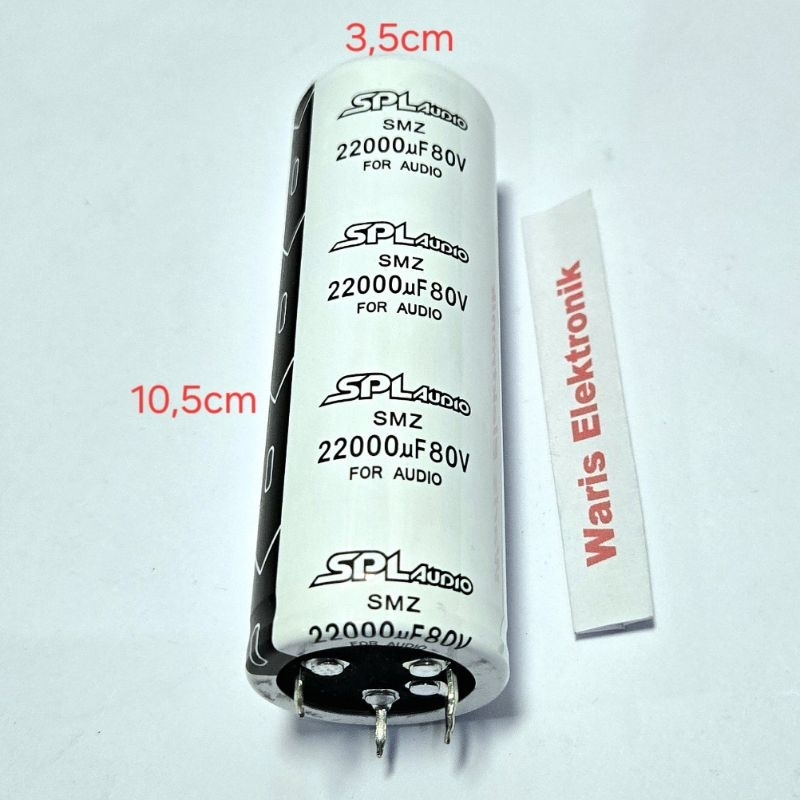Elco 22000 uF / 80 V SPL Audio SMZ Elko Capacitor