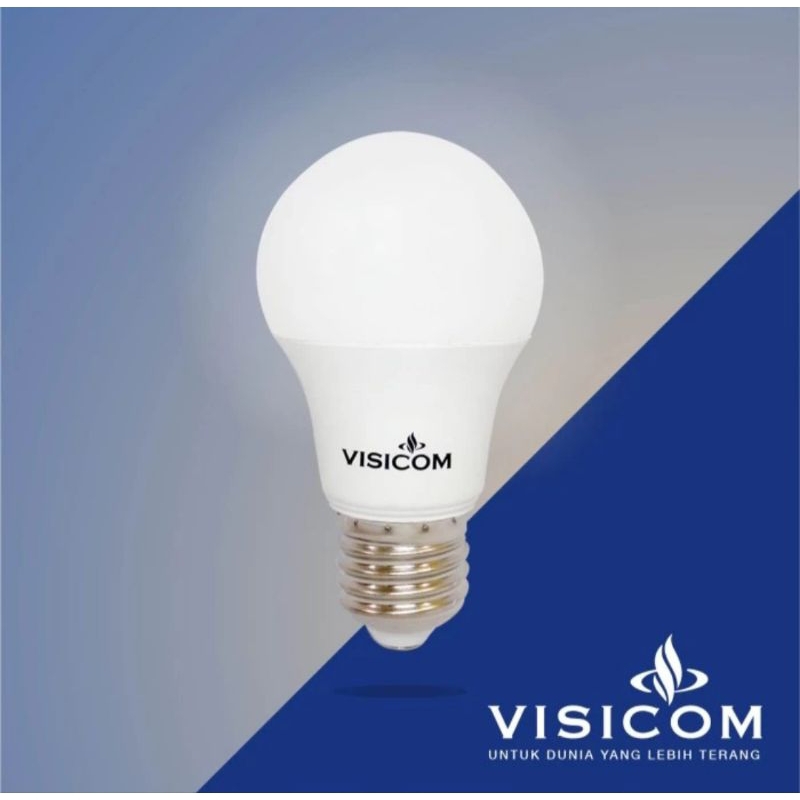 Lampu LED Visicom 9 Watt | Lampu Visicom LED Bulb 9 W - LED Bulb Visicom 9w