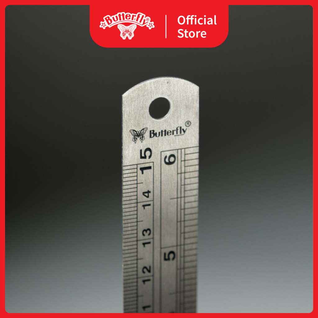 

Butterfly Penggaris Besi 15 CM