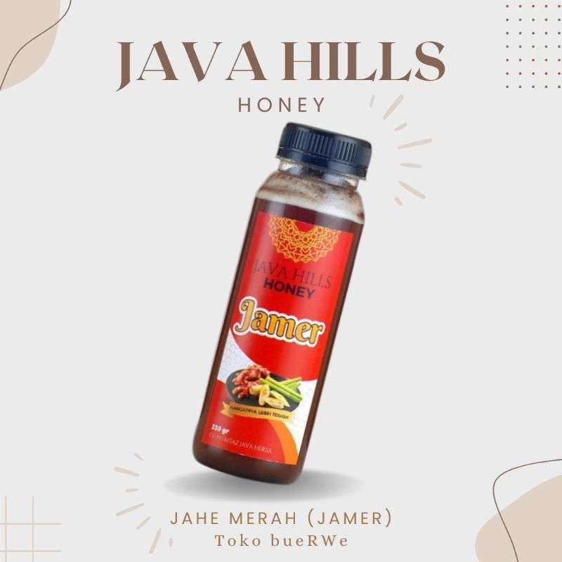

Java Hills Honey Madu Jamer (Jahe Merah)