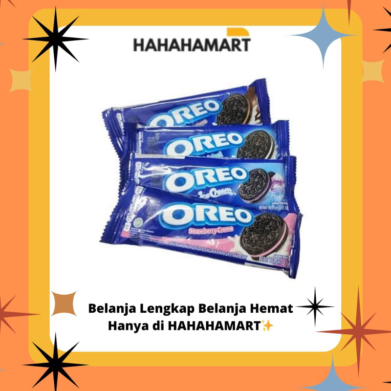

✨hahahamart_sby✨OREO BISKUIT SANDWICH 27,6 GR || HARGA KARTON ISI 12 BOX