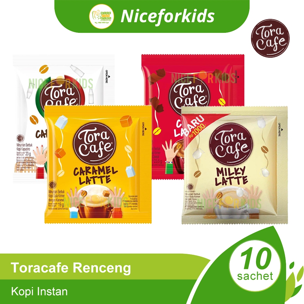 

Toracafe Kopi Instan Renceng isi 10 sachet / Minuman Kopi Instan Sachet