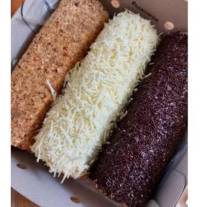 

Bolu 3 rasa / Bolu keju, bolu kacang, bolu cokelat