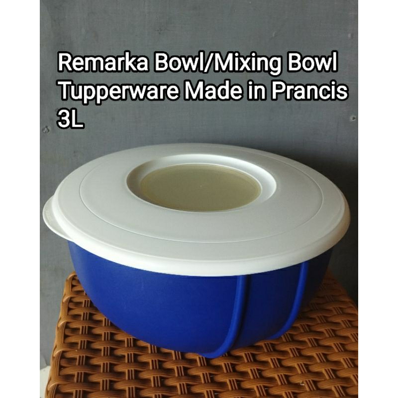 Mixing Bowl / RemarkaBowl 3L Tupperware baru