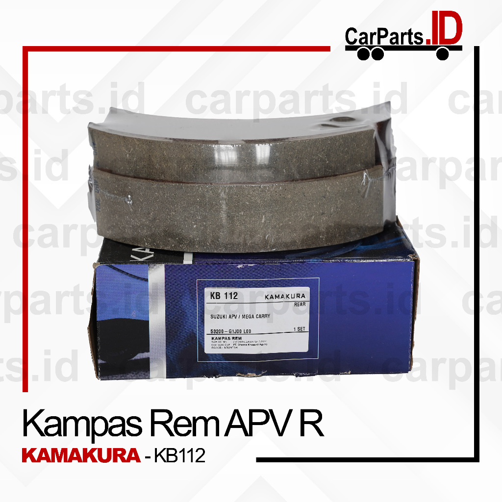 [Kamakura] Kampas Rem APV Belakang (Brake Shoe KB112)