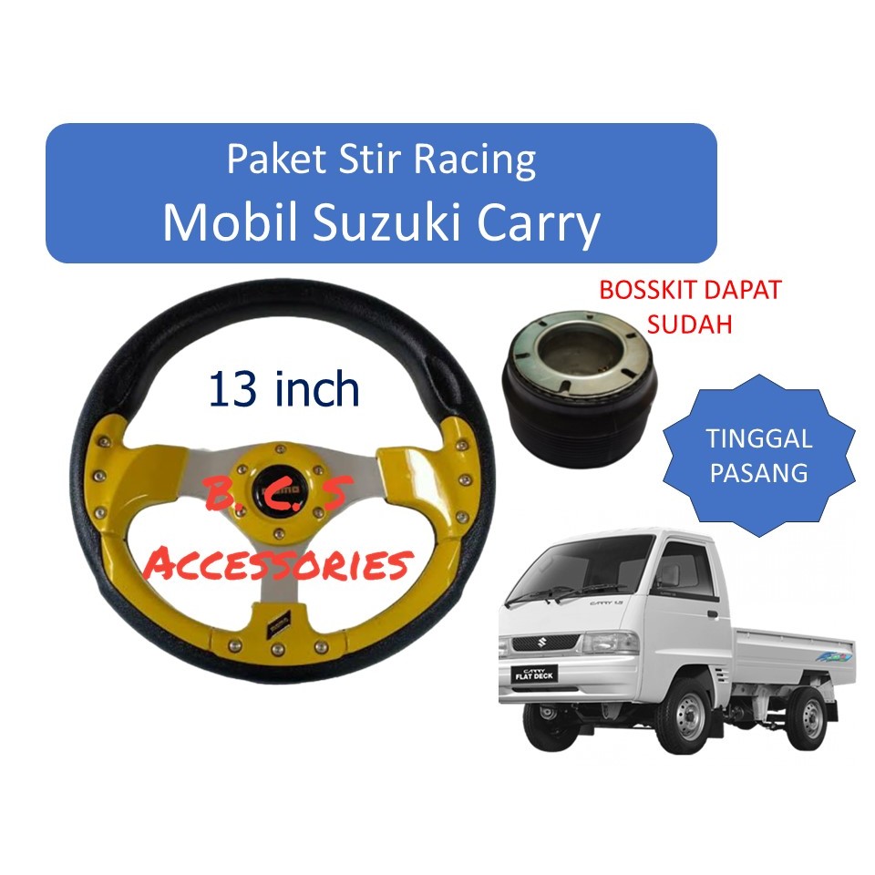 PAKET Stir Racing TINGGAL PASANG KHUSUS MOBIL Suzuki CARRY- PNP