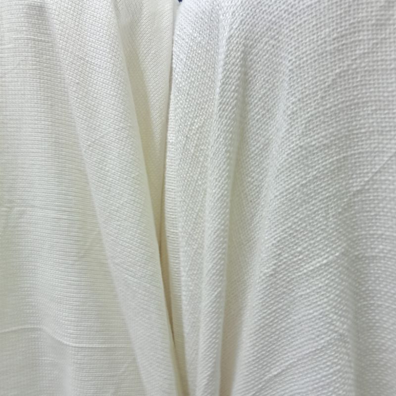 Kain Tweed Acrilik - Kain Tweed Warna Broken white - Kain Tweed Cardigan - Kain Bahan Blazer - Kain 