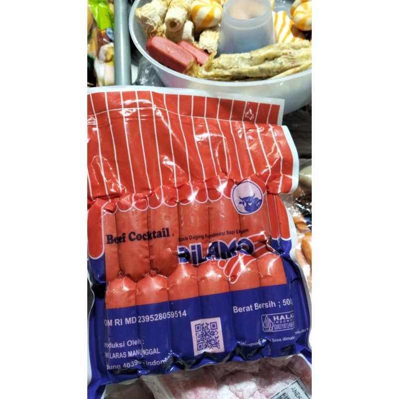 

sosis dilamo 500gm isi 26
