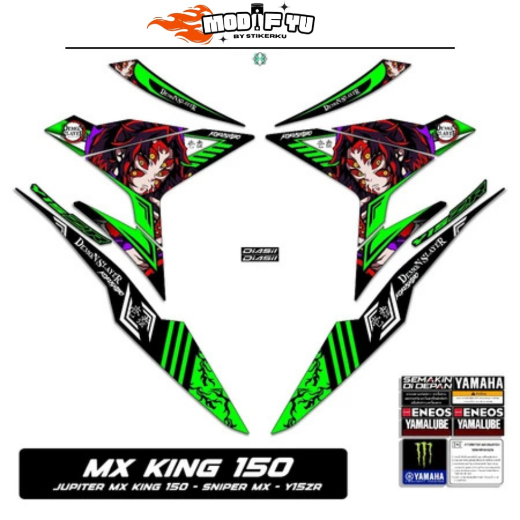 STRIPING MX KING 150 MOTIF Y15ZR ANIME 16 / YAMAHA SNIPER 150 MXi / STICKER MX KING / STIKER MX KING