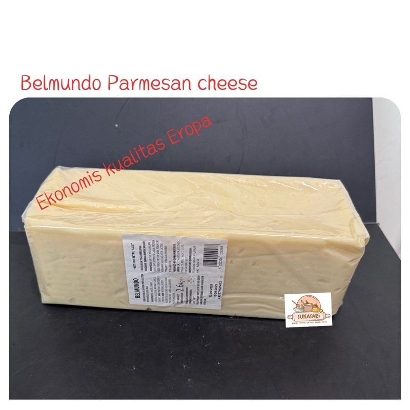 

Belmundo Parmesan Cheese keju parmesan 2.6kg pizza cheese