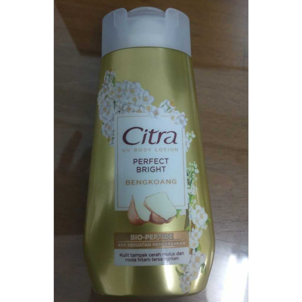 SUPERMARKET HAND BODY LOTION CITRA GOLDEN WHITE UV ISI 110 ML Kemasan baru