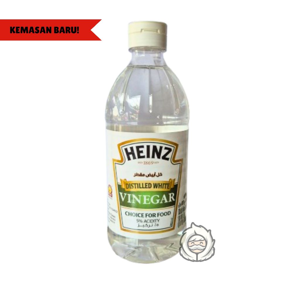 

Cuka Putih / Distilled White Vinegar Heinz 473 ML